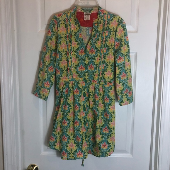 Matilda Jane Button Down 3/4 Sleeve Shirtdress. Size Small - Picture 1 of 8